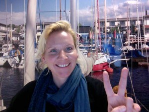 Maddi bei der Arbeit